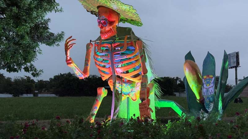 Atlixco inaugura con éxito el Festival Internacional Valle de Catrinas 2025