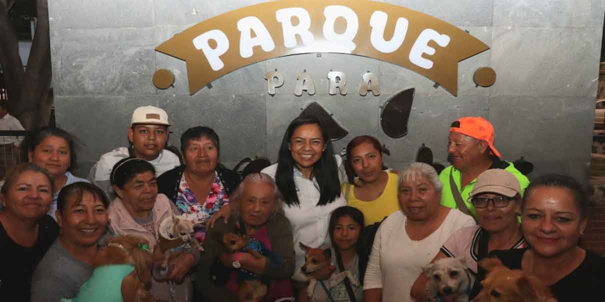 Atlixco ya cuenta con su parque para mascotas