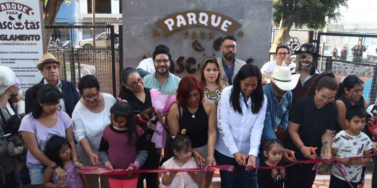 Atlixco ya cuenta con su parque para mascotas