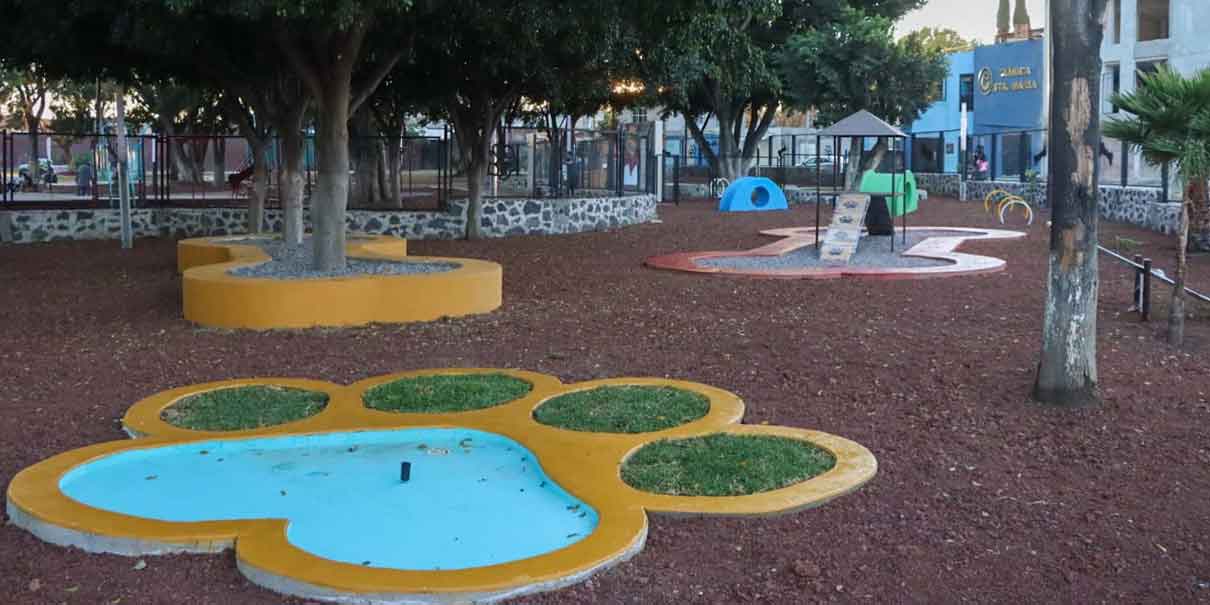 Atlixco ya cuenta con su parque para mascotas