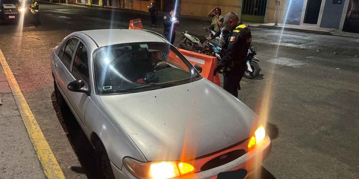 Se aplican ocho operativos en Atlixco para reforzar la seguridad