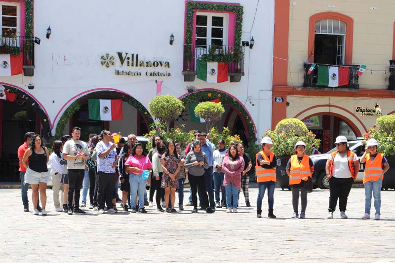 Atlixco refuerza cultura de prevención durante el Simulacro Nacional de Sismo 2025
