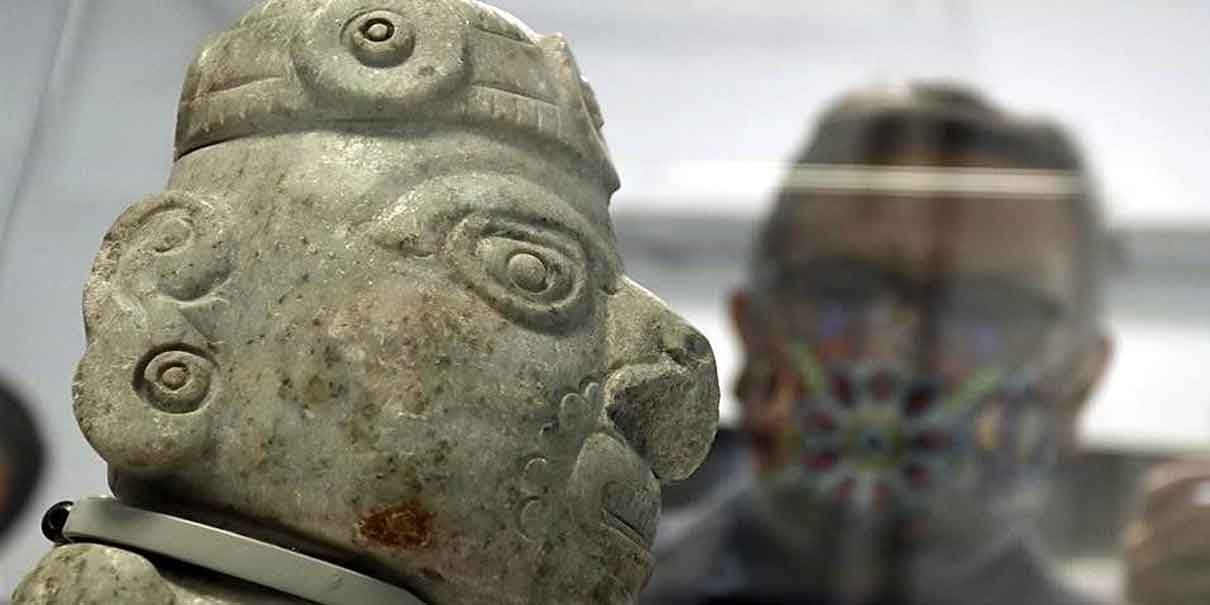Huaquechula busca repatriar escultura prehispánica exhibida en Baltimore