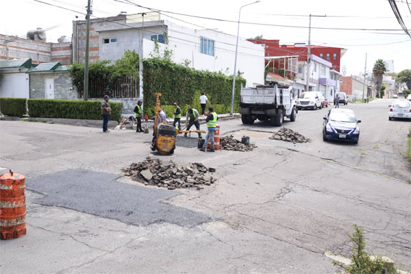 Obras de bacheo