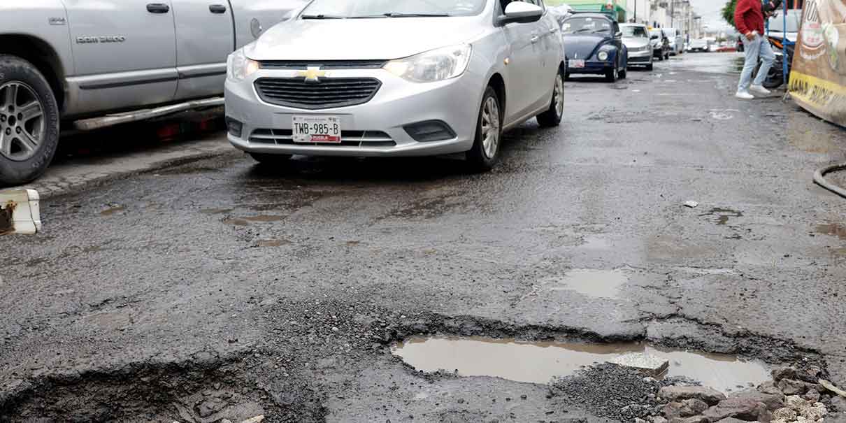 bacheo en Puebla