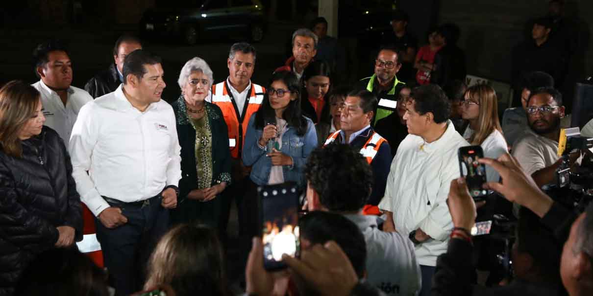“Bachetón” repara calles 24/7 en Puebla con inversión de 50 millones de pesos