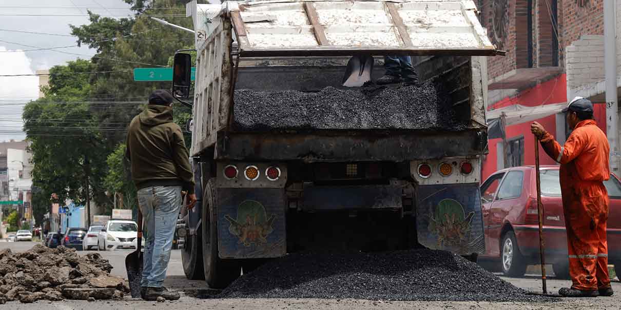 bacheo en Puebla