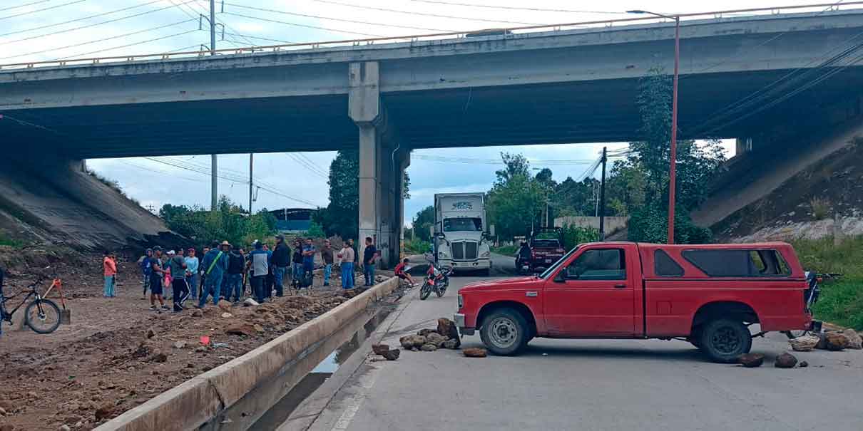 bloqueo por inundaciones