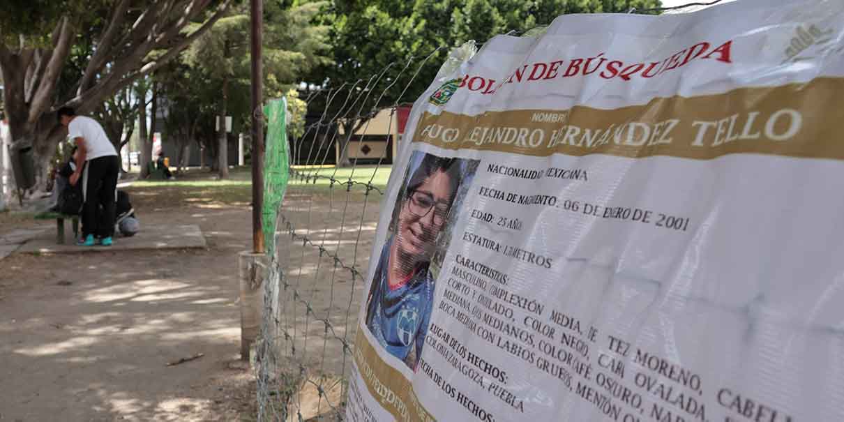 Familia y amigos buscan a Hugo Alejandro