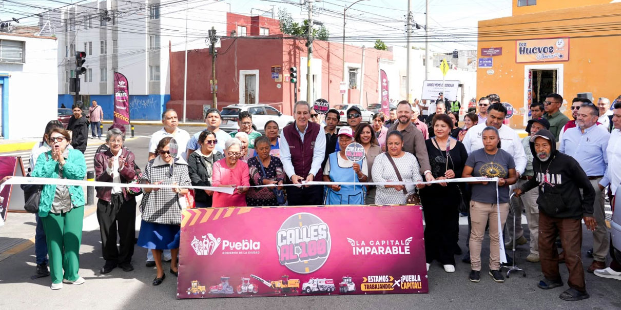 Más calles rehabilitadas en la capital