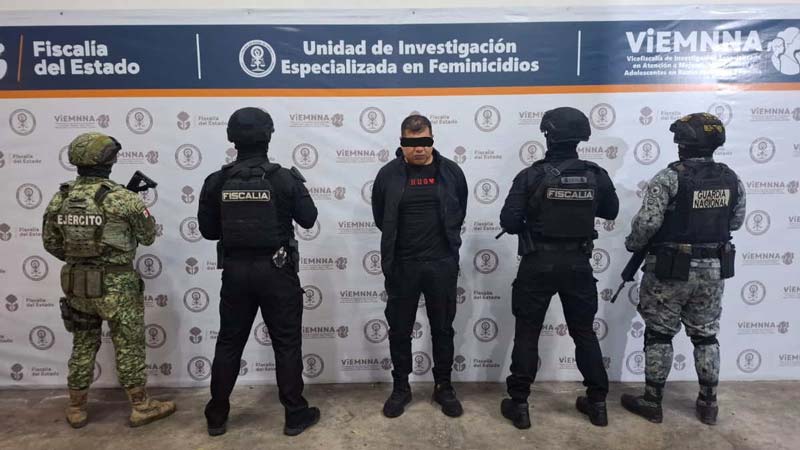 Iván Martín “N” fue detenido en un operativo conjunto de la Fiscalía de Jalisco, el Ejército Mexicano y la Guardia Nacional