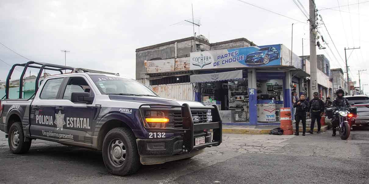 Operativo en la 46 Poniente 