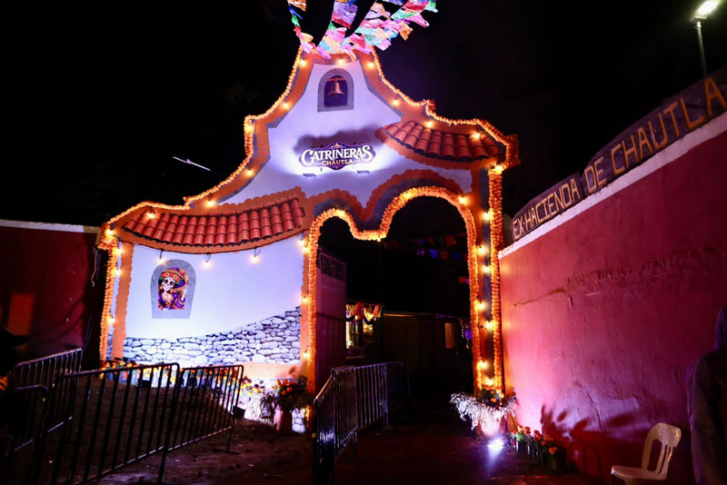 Catrineras Chautla 2026 ofrece terror, leyendas y diversión familiar hasta el 2 de noviembre en Puebla.