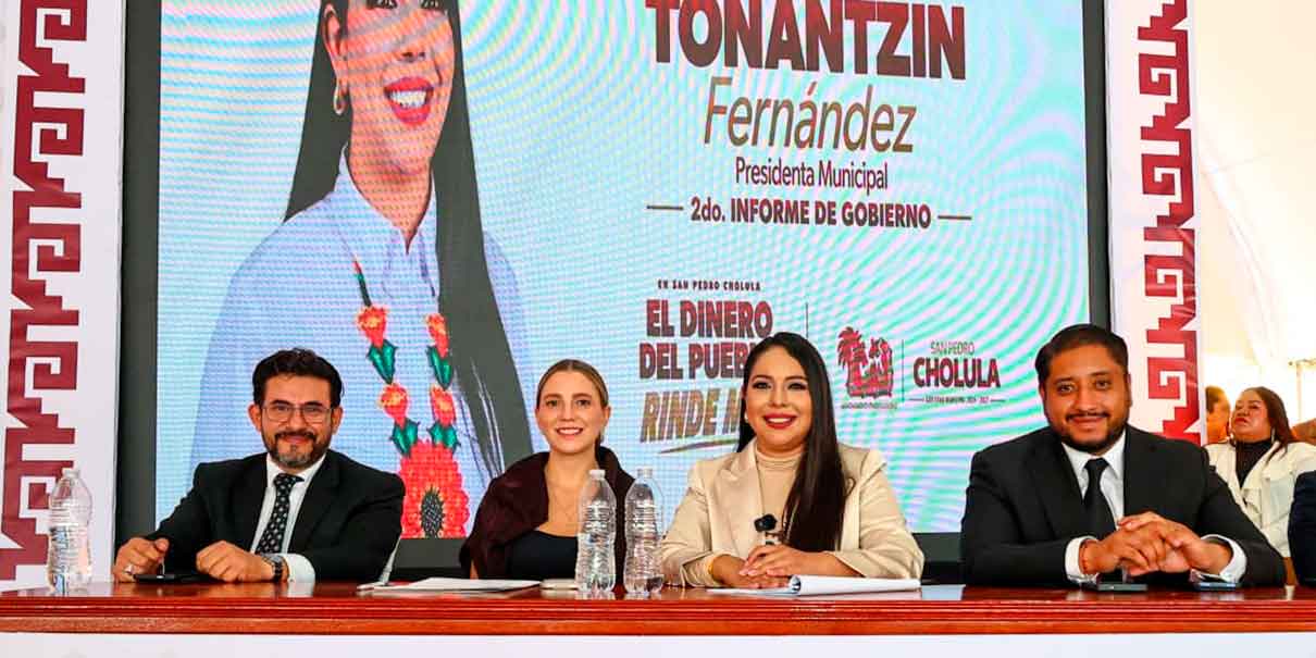 Tonantzin Fernández presenta su segundo informe municipal