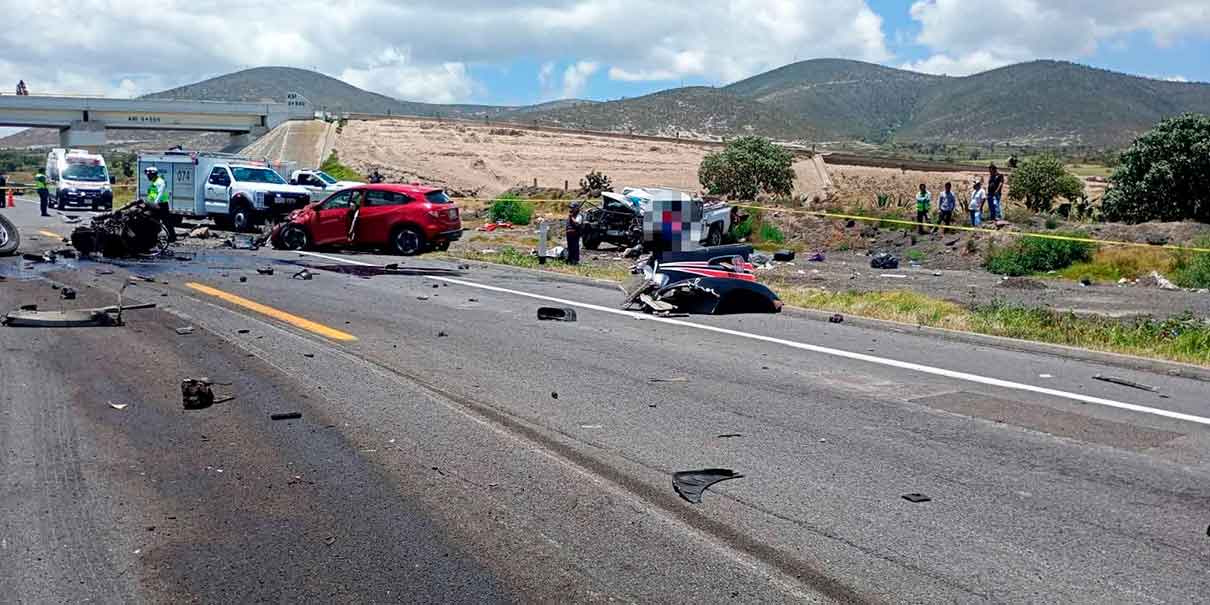 Accidente en la autopista Cuacnopalan-Oaxaca