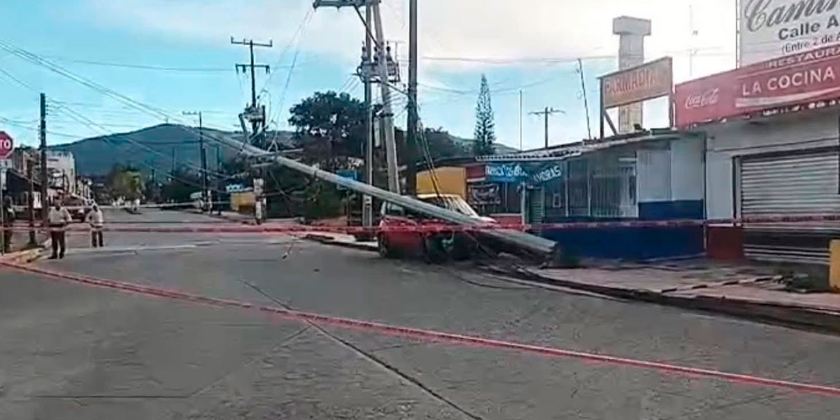 choque en Xicotepec