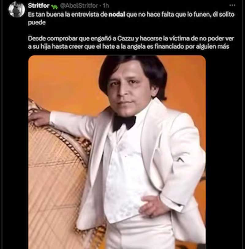 Ruptura, disculpas y romance: todo lo que dijo Nodal sobre Cazzu y Ángela 