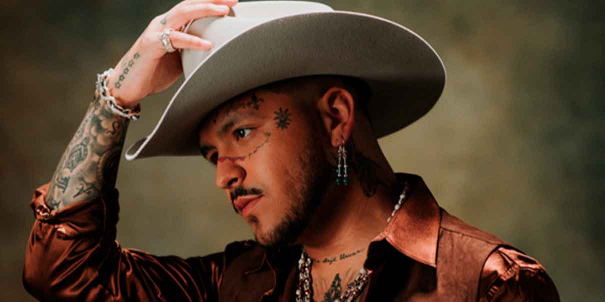 Christian Nodal ofrecerá su concierto en el Palenque de la Feria de Puebla