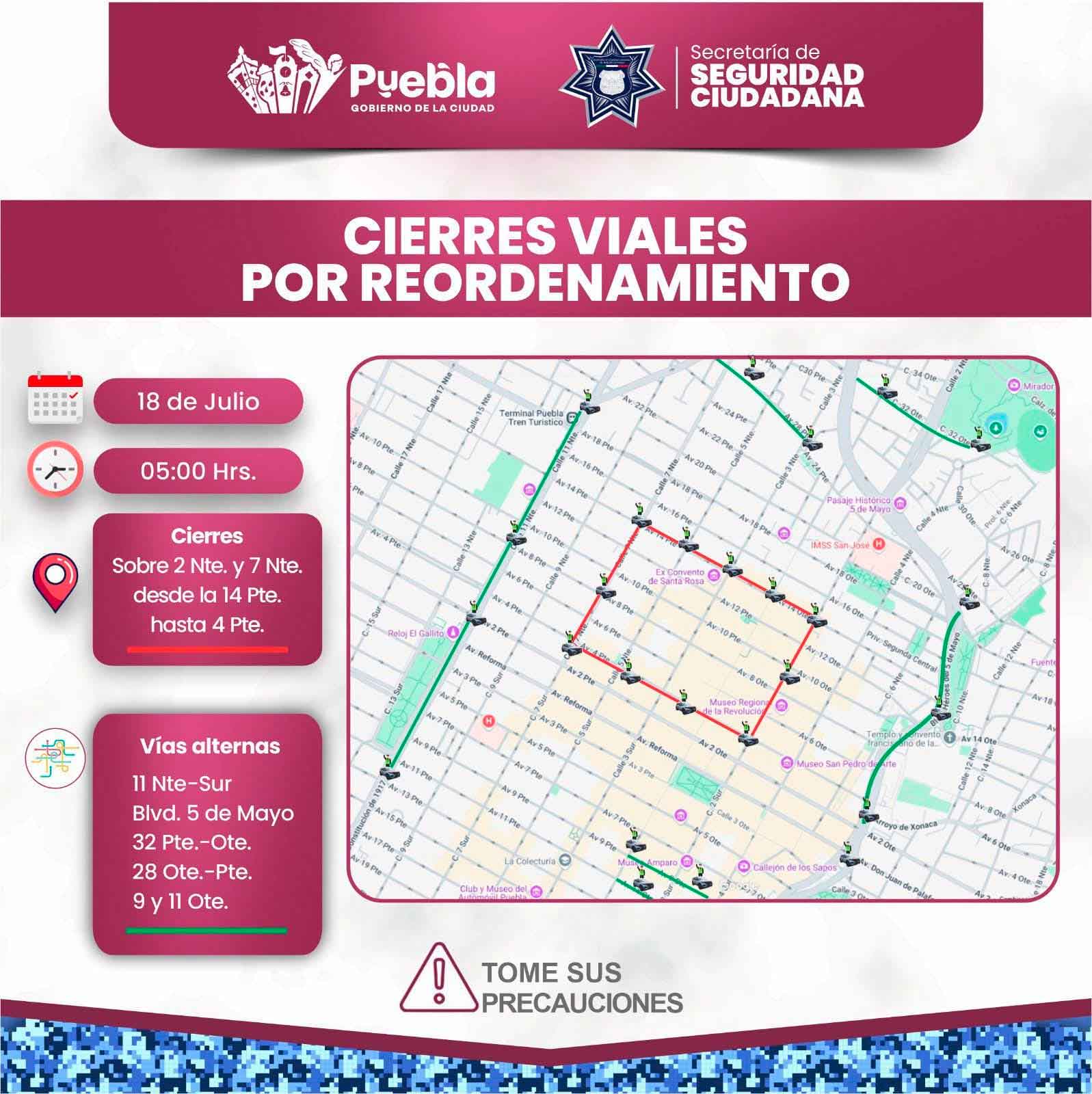 Cierres viales