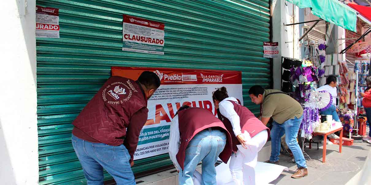 clausura de negocios