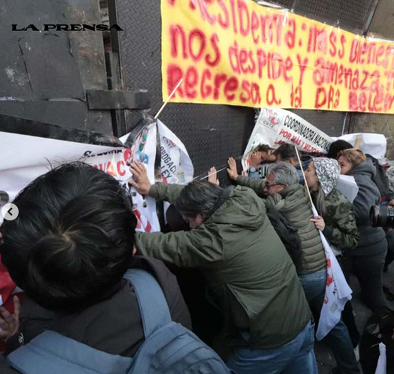 “Si no hay solución, no rodará el balón”; maestros de la CNTE presionan al gobierno