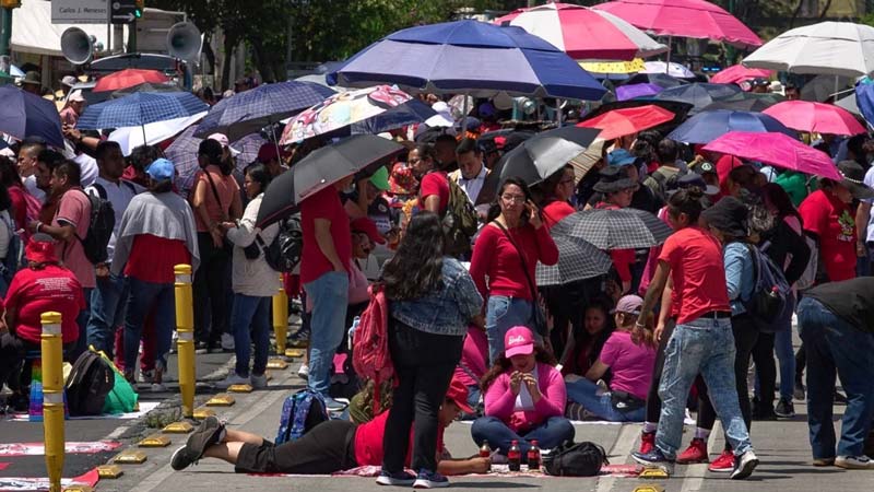 CNTE mantiene huelga nacional y rechaza propuestas del gobierno; anuncian nuevas movilizaciones