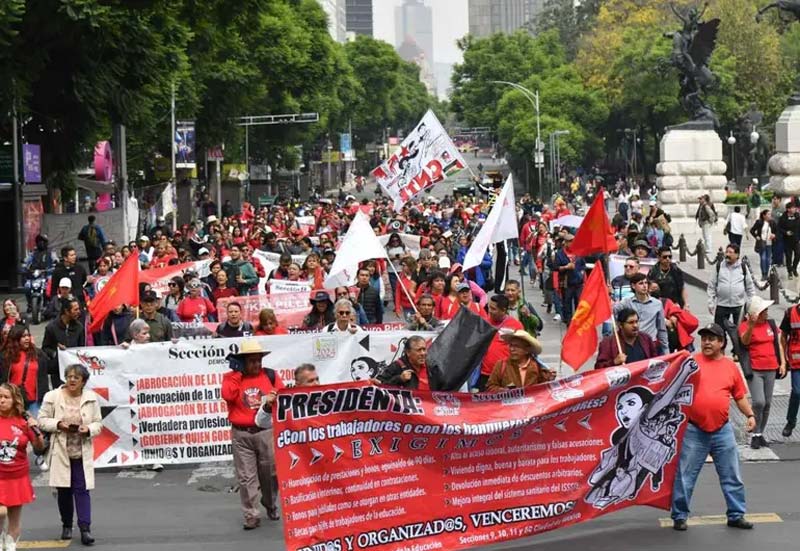 Paro nacional de la CNTE: bloqueos y marchas en CDMX y 20 estados este 13 y 14 de noviembre