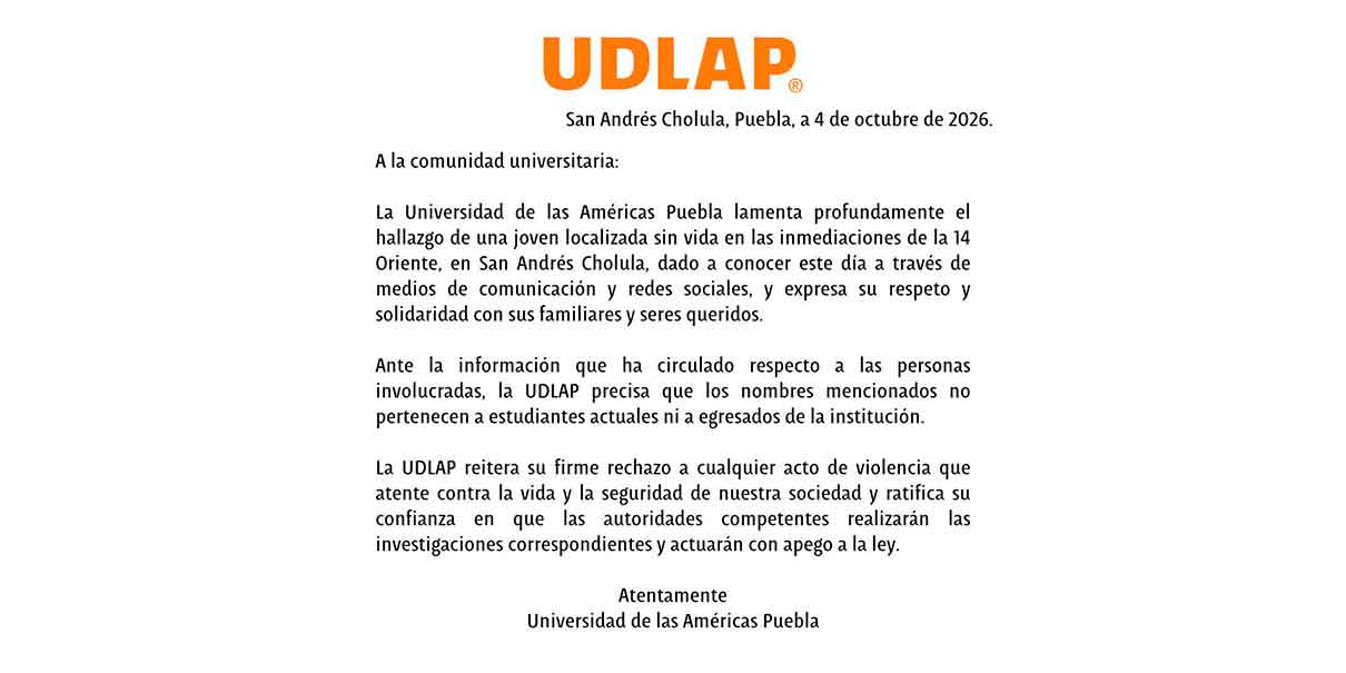 Comunicado Udlap