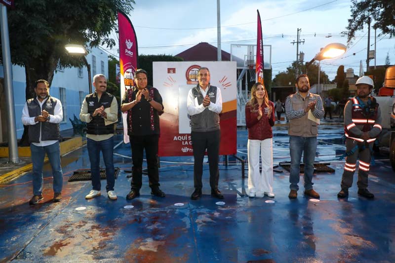 Con Puebla Brilla, Pepe Chedraui lleva luz y modernidad a San Pedro Zacachimalpa