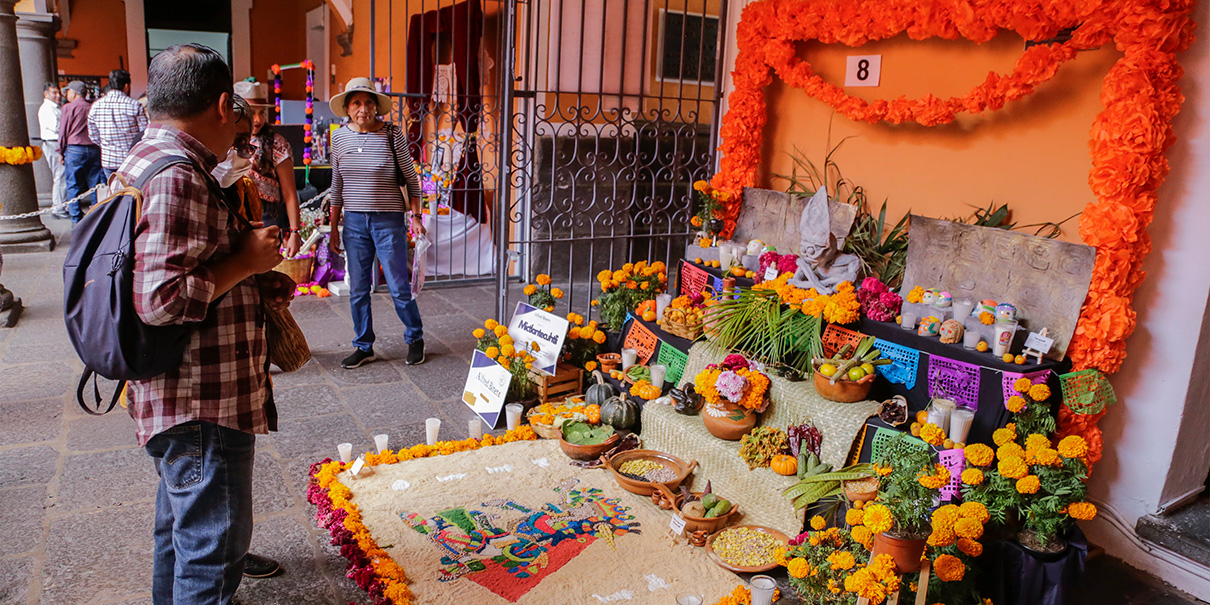Ofrendas en Puebla