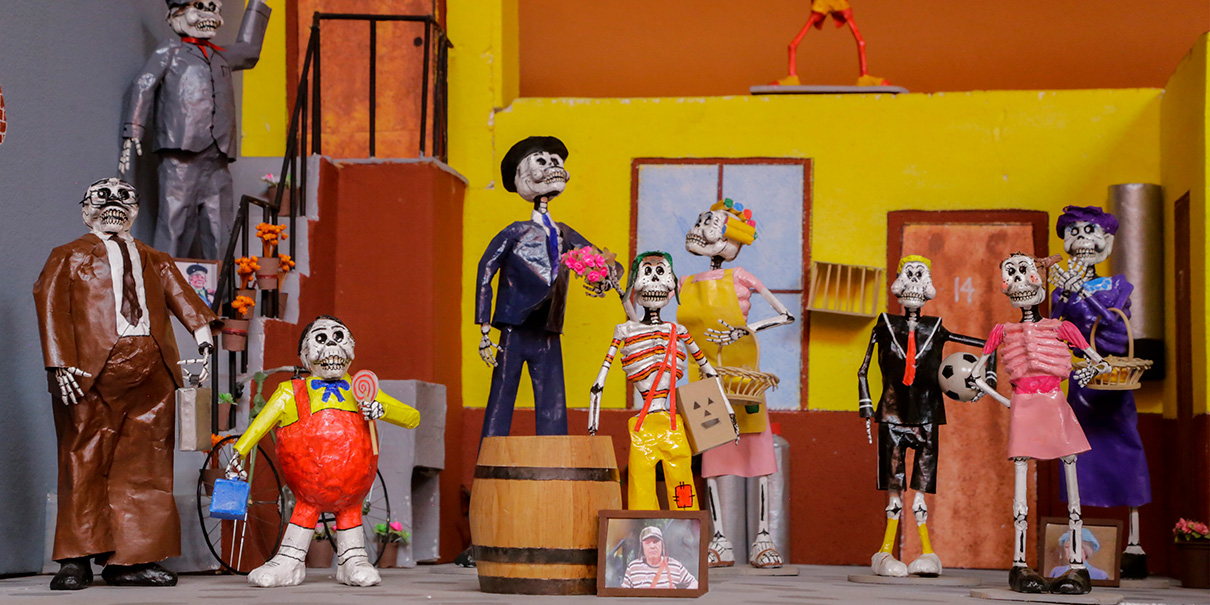Ofrendas en Puebla