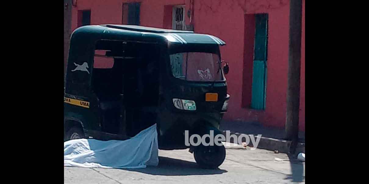 mototaxista ejecutado