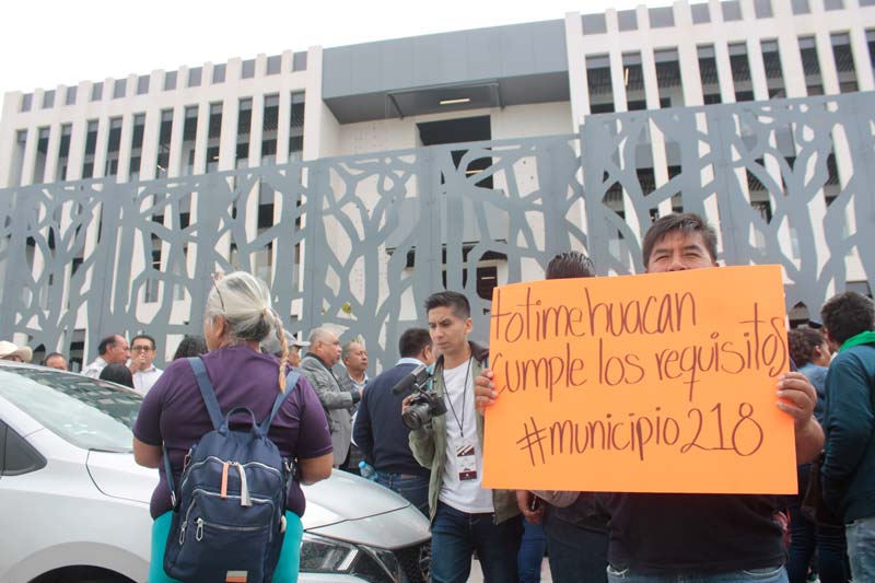 El PT deslindó al Congreso del atraso para convertir a Totimehuacán en municipio