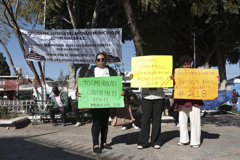 Congreso de Puebla avanza en la municipalización de Totimehuacán