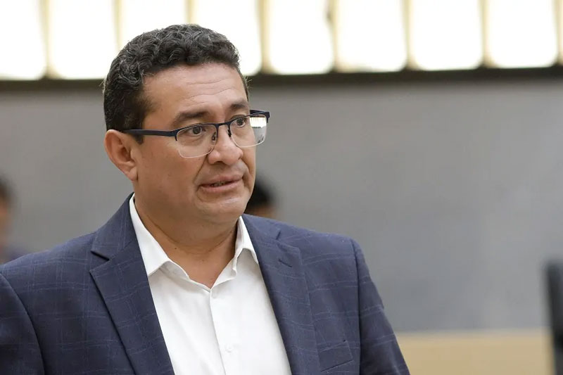 Pavel Gaspar Ramírez, presidente del Congreso de Puebla, busca reforzar los filtros para las candidaturas rumbo a 2027.