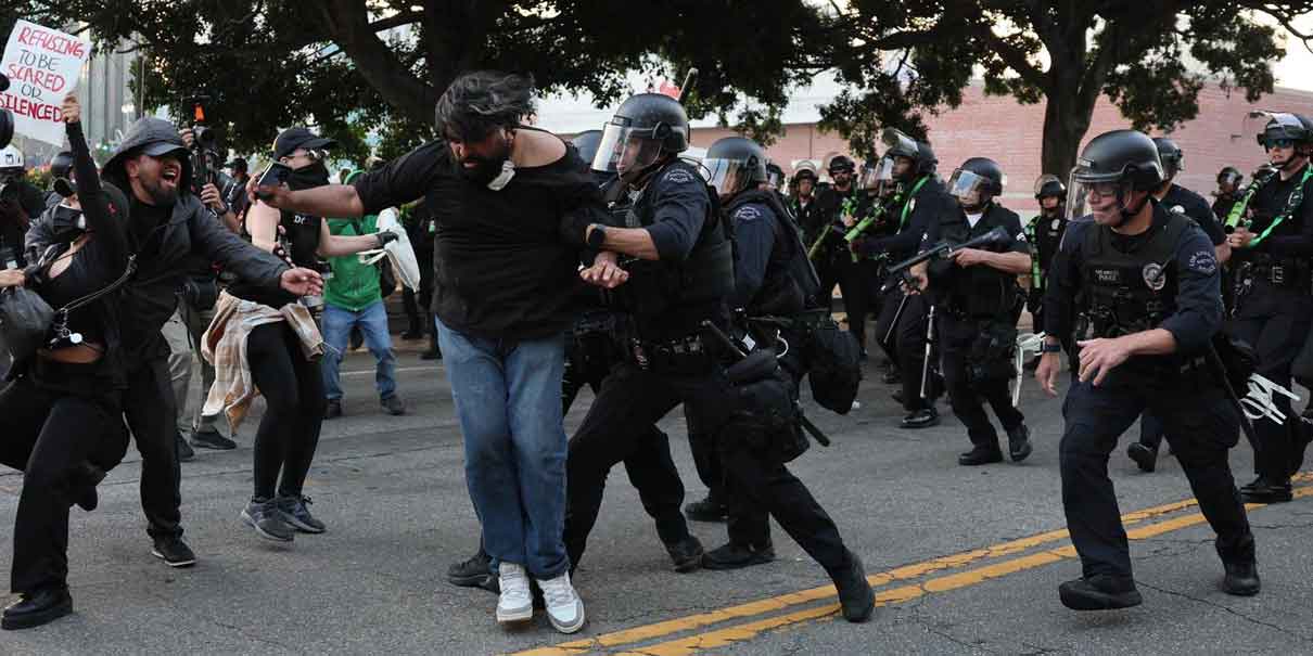 Crece la tensión en Los Ángeles: protestas desafían el toque de queda y se anticipa despliegue militar