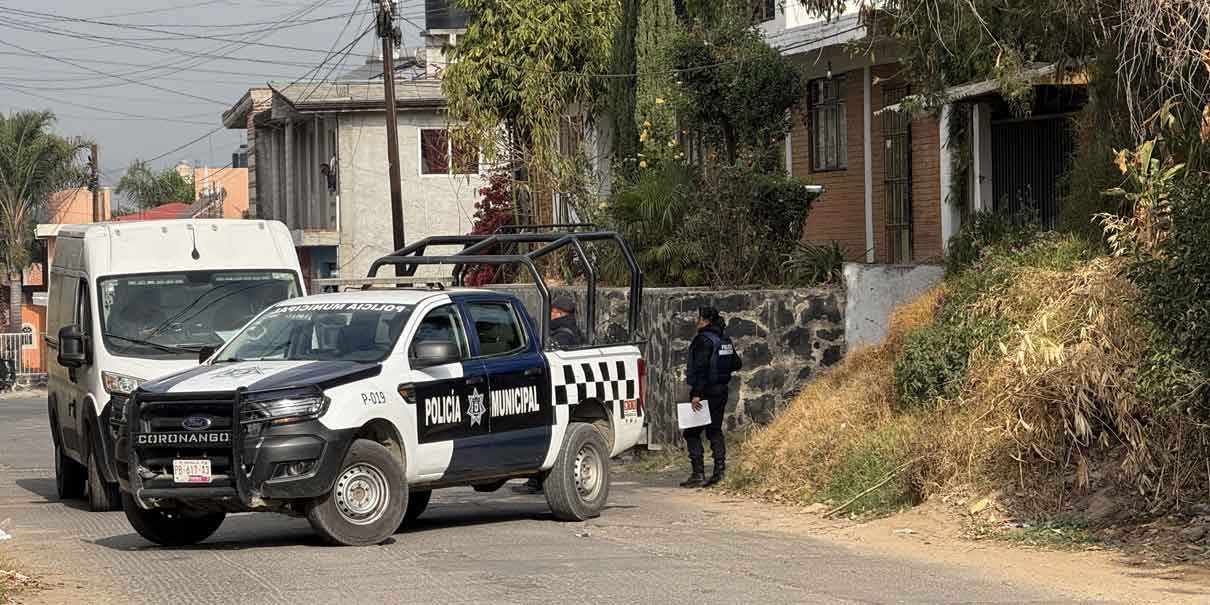 Ejecutan a hombre en calles de Coronango; autoridades investigan ajuste de cuentas