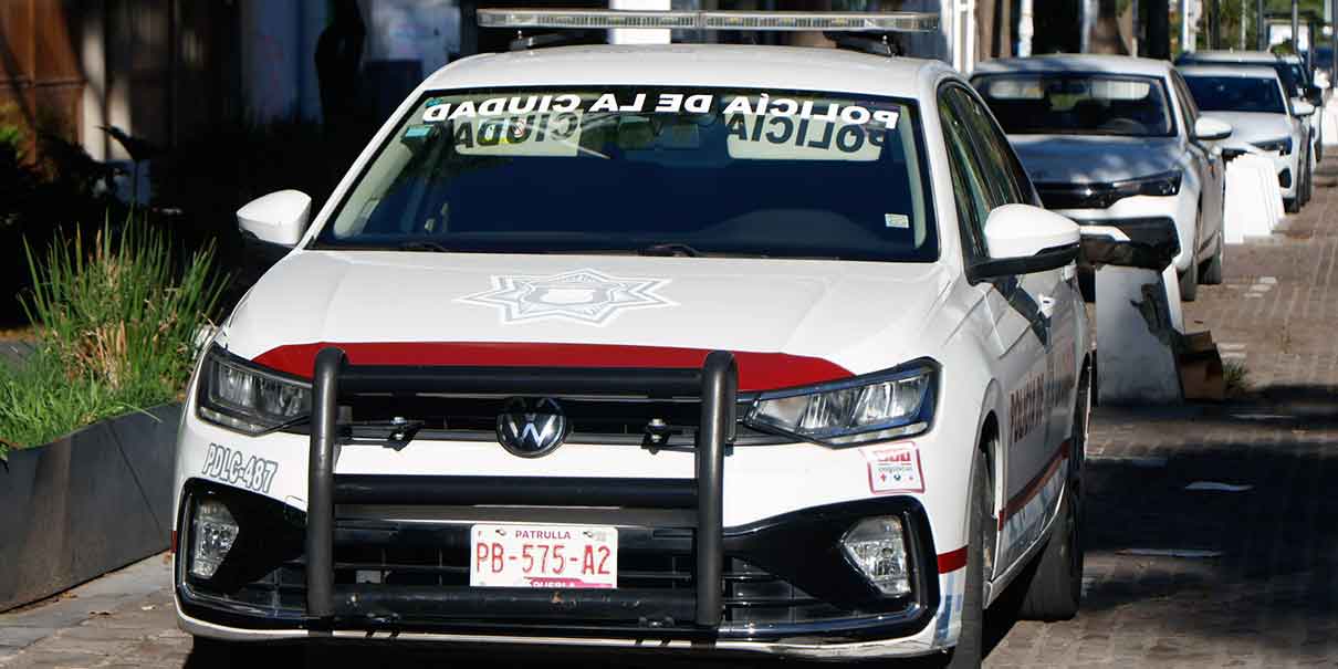 Policía municipal acudió al sitio