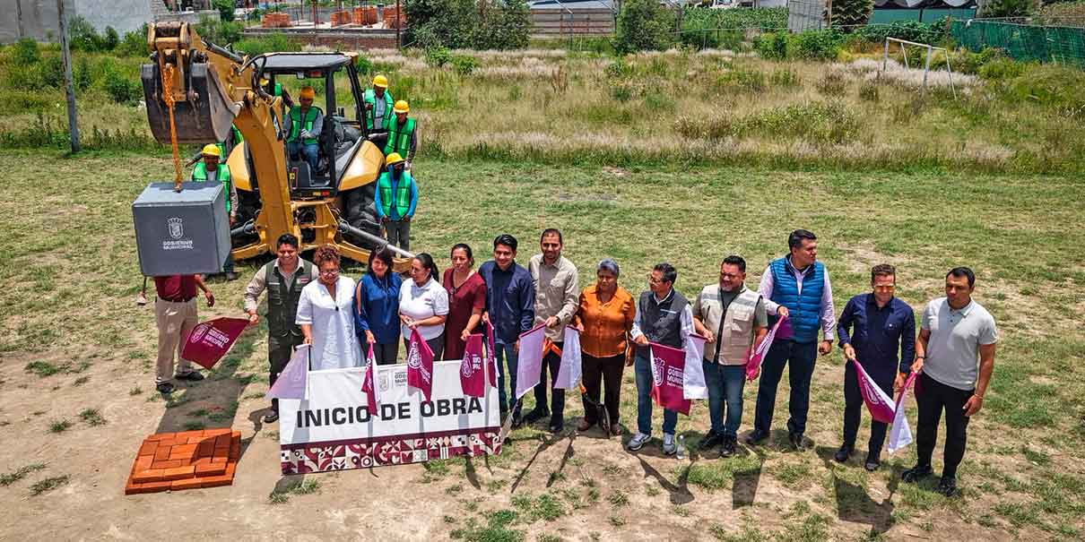 Obras en Cuautlancingo 