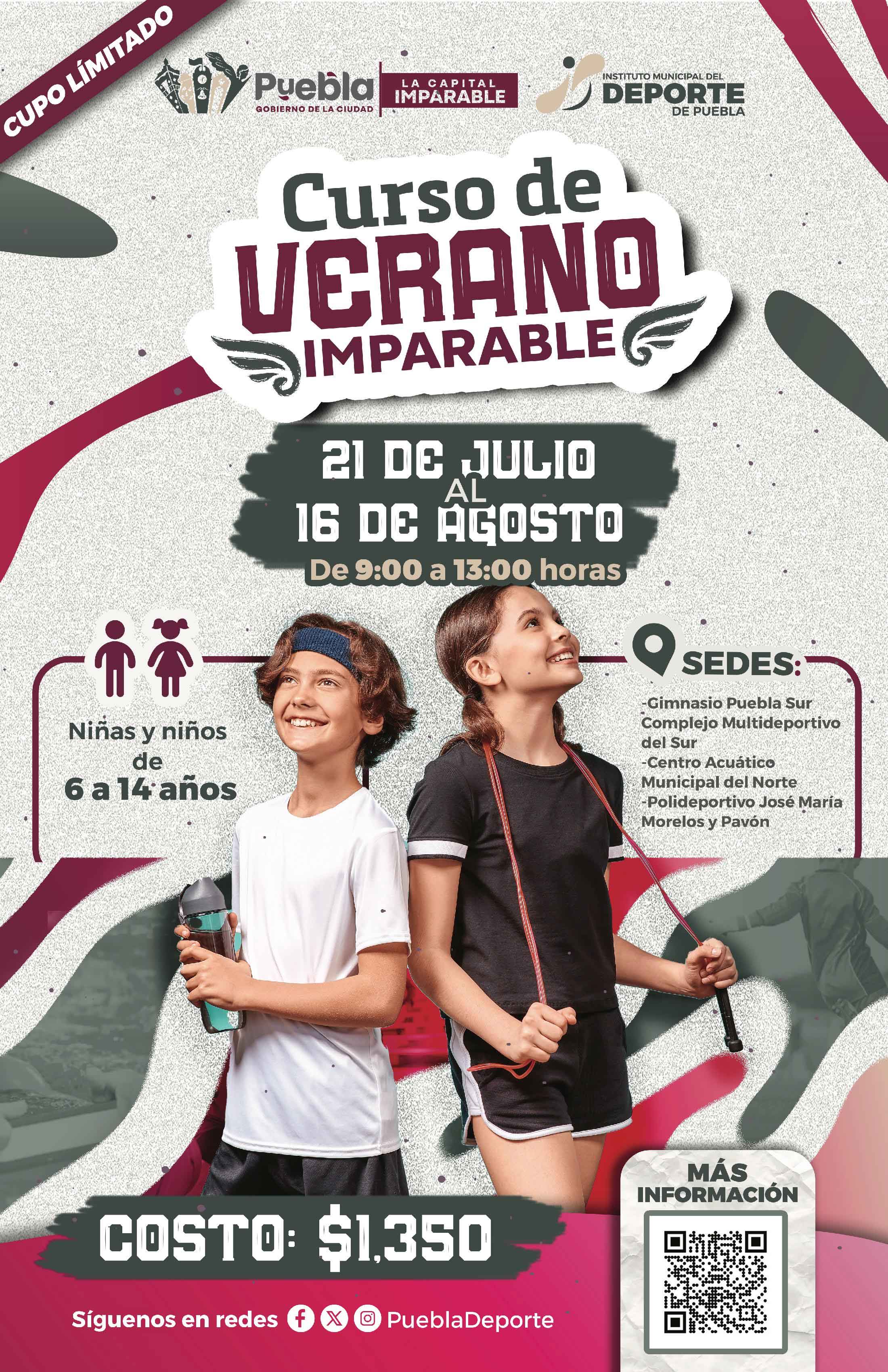 Curso de Verano Imparable 2025, inscripciones abiertas