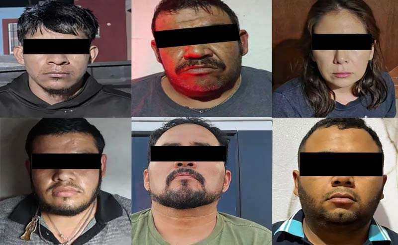 Desmantelan célula de “Los Lavadora”; capturan a “Moncho” y a otros cinco