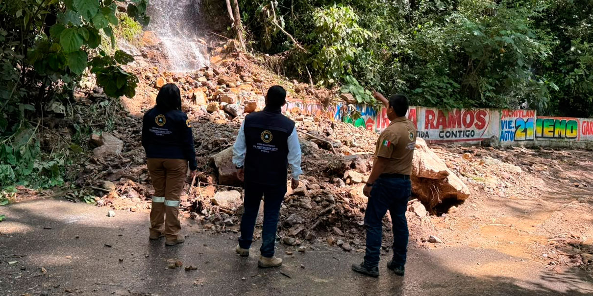Daños por las lluvias en la Sierra Nororiental