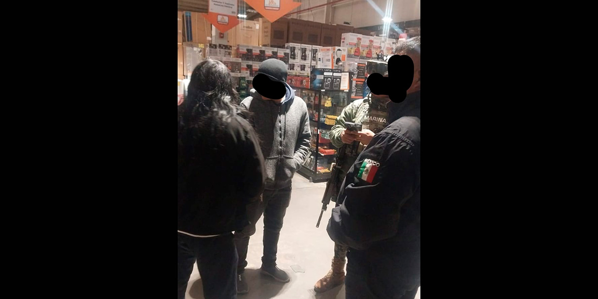 Sujeto detenido
