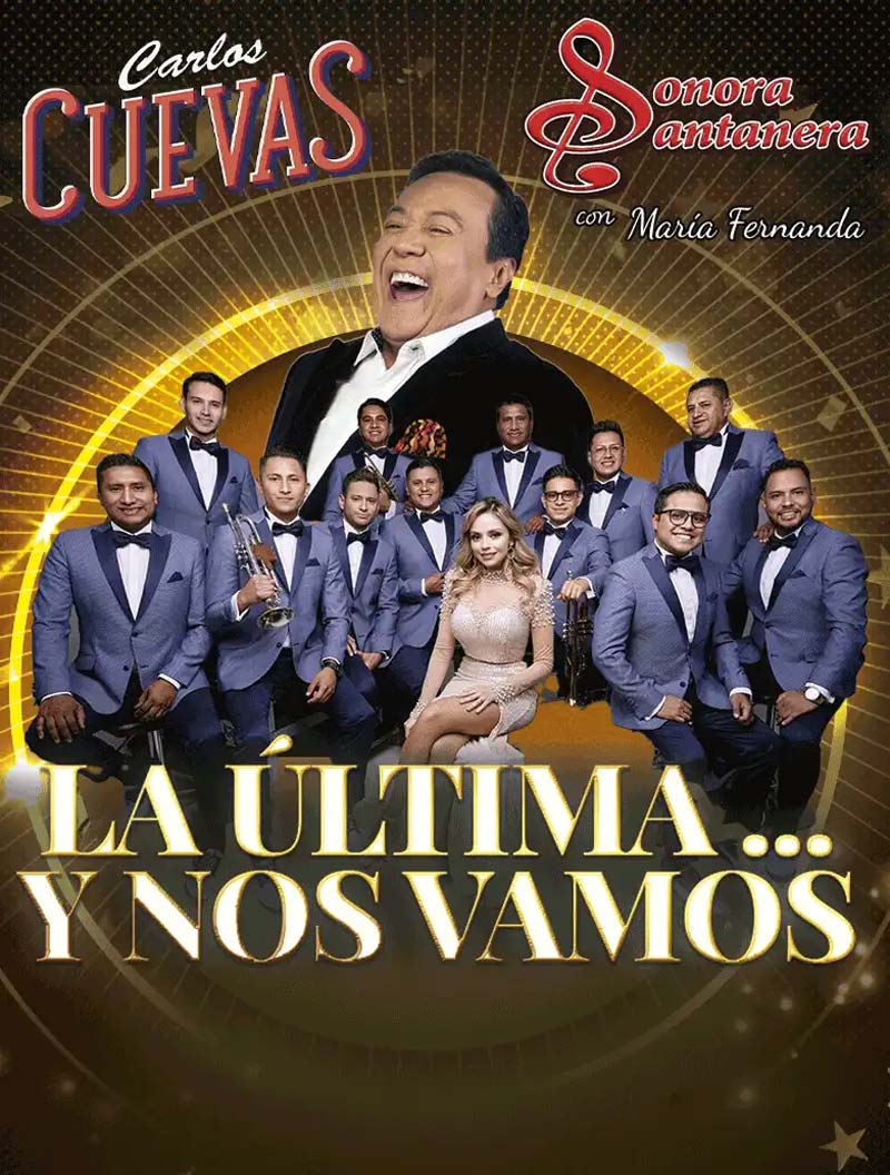 El CCU se llena de nostalgia con “La Última y Nos Vamos”, el show de Carlos Cuevas y la Santanera