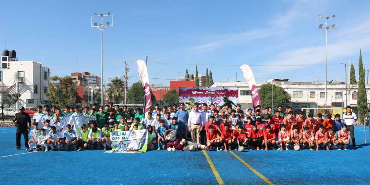 Puebla inaugura Torneo Intersecus e Interprepas de Fútbol 7