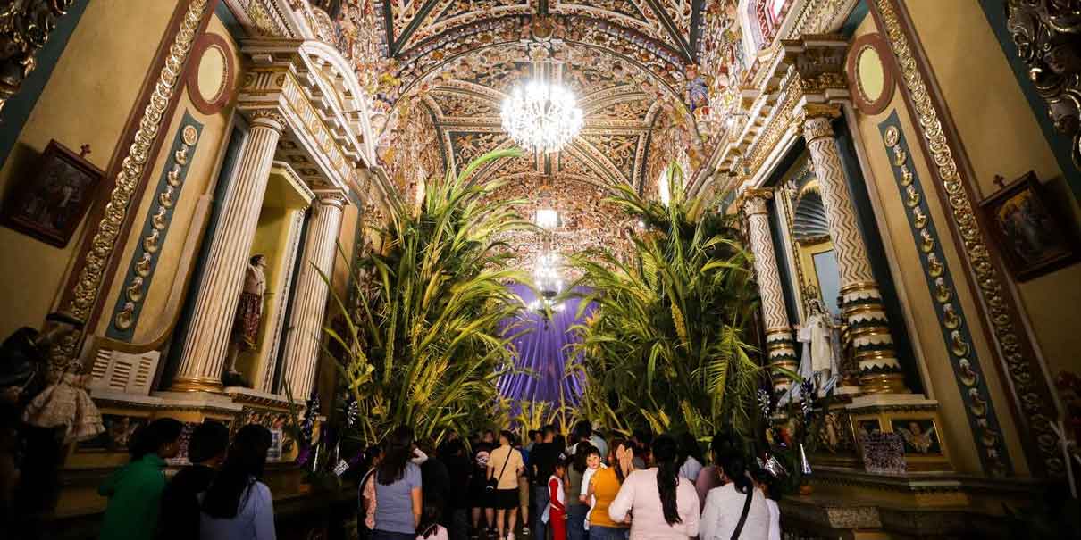 Tejido de palma, una tradición viva en Santa María Tonantzintla