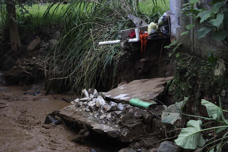 Pendiente la reconstrucción de casas afectadas por lluvias en la Sierra Norte de Puebla