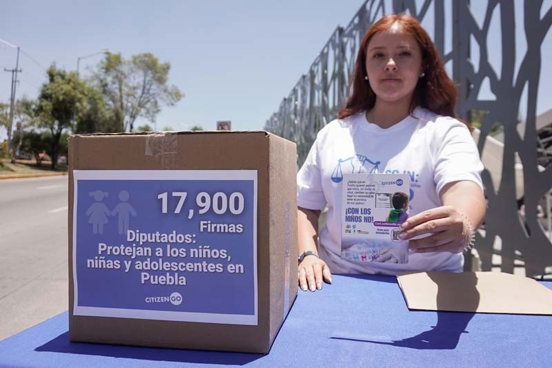 Con 17 mil firmas, buscan frenar reforma de identidad de género infantil en Puebla