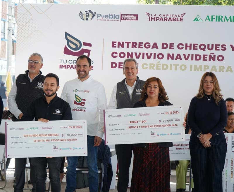 Créditos de hasta 149 mil pesos sin intereses: el nuevo impulso del Ayuntamiento a negocios poblanos