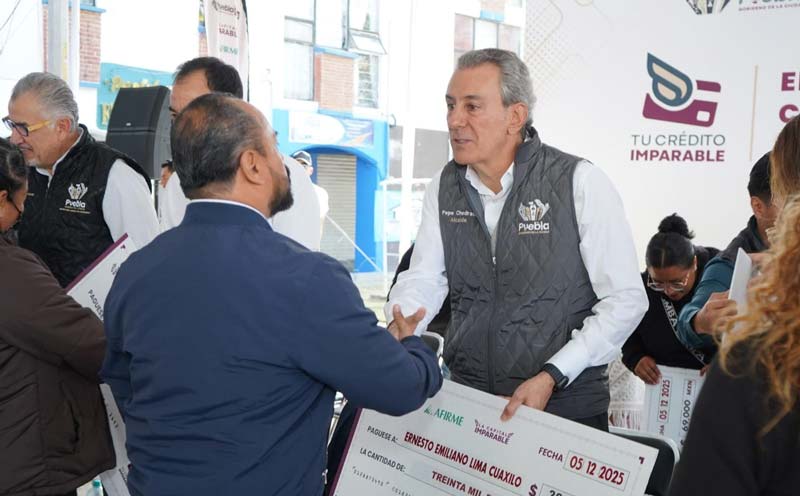 Créditos de hasta 149 mil pesos sin intereses: el nuevo impulso del Ayuntamiento a negocios poblanos
